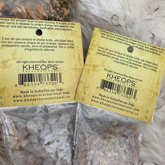 Resin and Incense Kit with Soapstone Candle Burner Kheops Brand - Picture 5 of 6